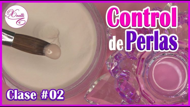 💅APRENDE a crear PERLAS PERFECTAS de ACRÍLICO (Manejo del Pincel) 💅Curso GRATIS Uñas Acrílicas #02