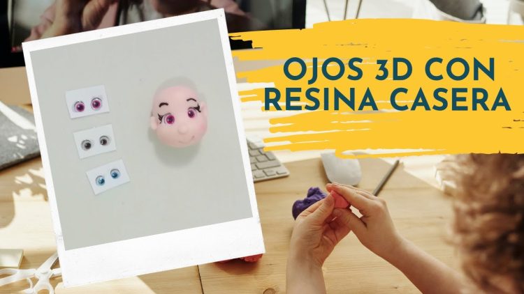 👀 CÓMO HACER OJOS 3D CON RESINA CASERA 👀