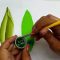 Como Pintar Hojas Largas Para Tulipanes Y Orquídeas / How To Paint Long Leaves