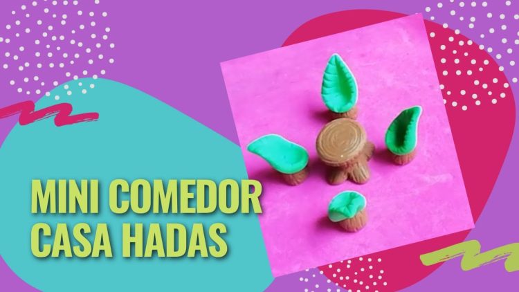 🧚‍♂️ DIY/ MINI COMEDOR CASA DE HADAS 🧚‍♂️