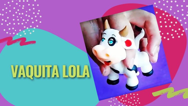 🍁 DIY/ VAQUITA LOLA EN PORCELANA FRÍA – Modelo # 1🍁