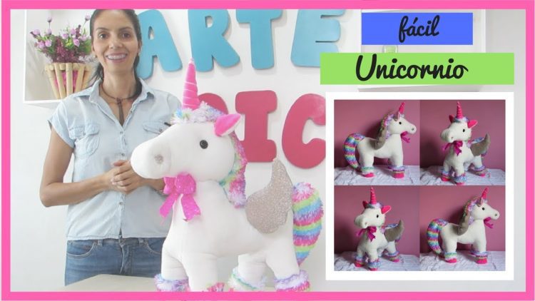 FÁCIL UNICORNIO  EN TELA | ARTE JESICA