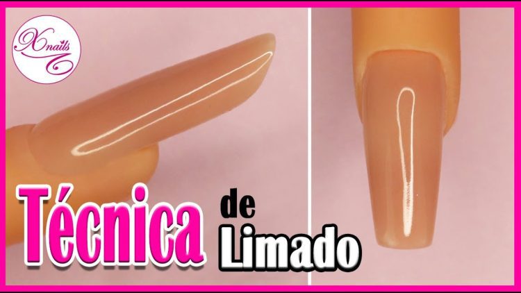 La Mejor Técnica de LIMADO para UÑAS PERFECTAS!! 💅💅 Como limar uñas acrílicas o gel paso a paso.