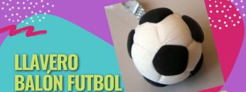 ⚽ Llavero Balón de Futbol con Porcelana Fria ⚽