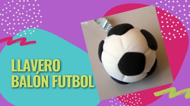 ⚽ Llavero Balón de Futbol con Porcelana Fria ⚽