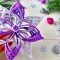 ⭐ ВОСТОРГ! ⭐ Объемное новогоднее 3D украшение из глиттерного фоамирана. Glitter foam ORNAMENTS ⭐