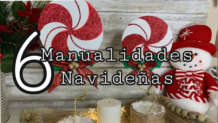 6 MANUALIDADES NAVIDEÑAS 2020 🎅 Christmas Decorations🎄DIY Especial de Natal